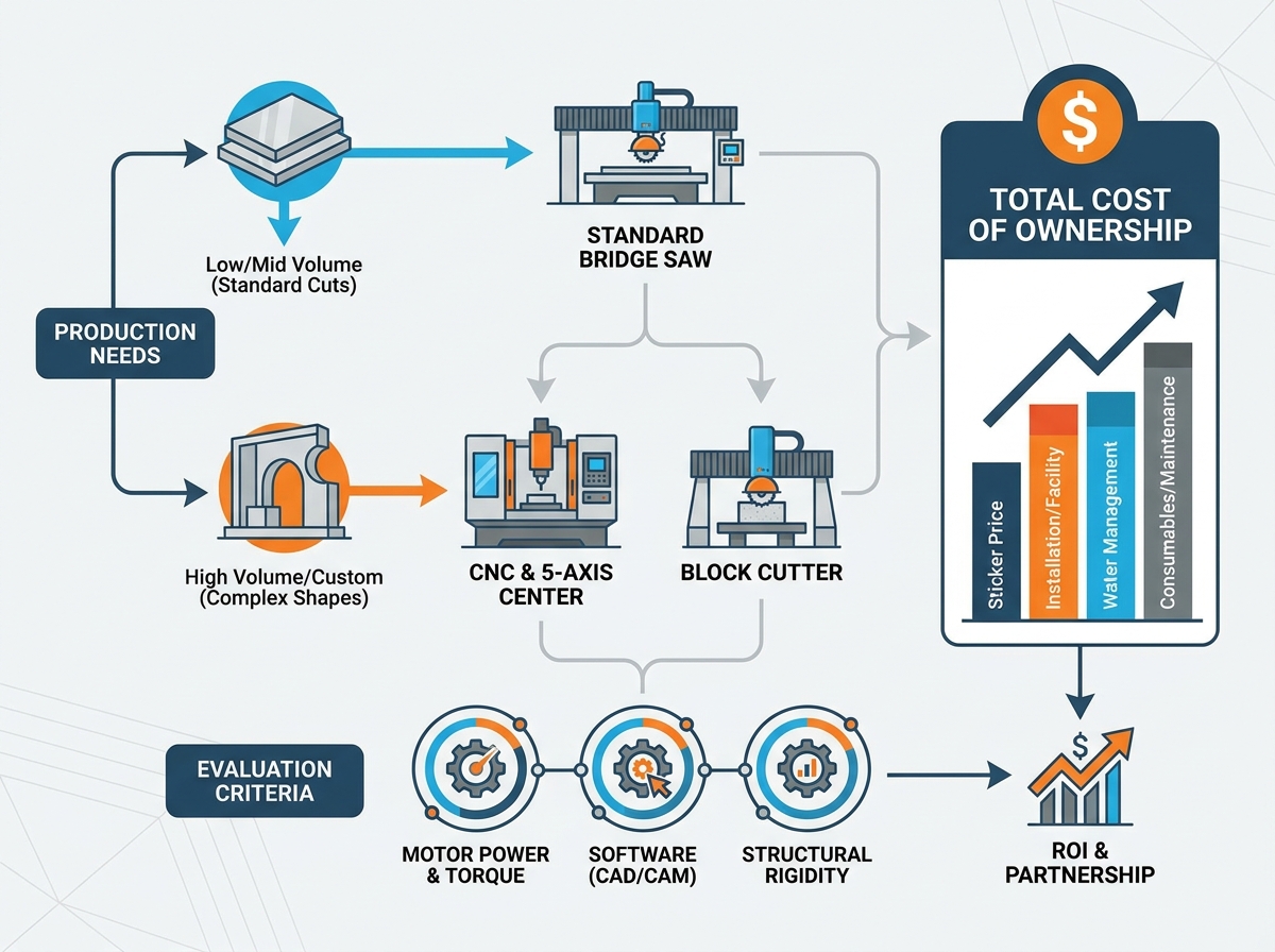 Industrial Stone Cutting Machine Equipment